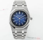 ZF Clone Audemars Piguet Royal Oak 39 Titanium Case Gradient Blue Dial